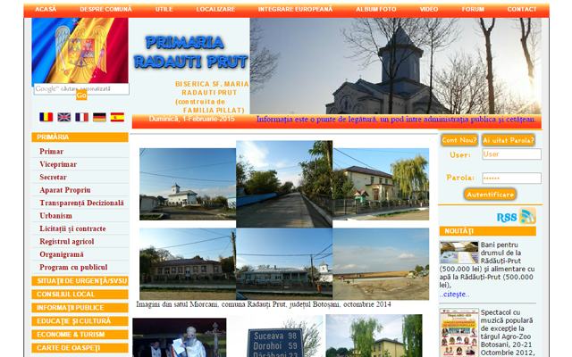 Primaria Radauti Prut Botosani